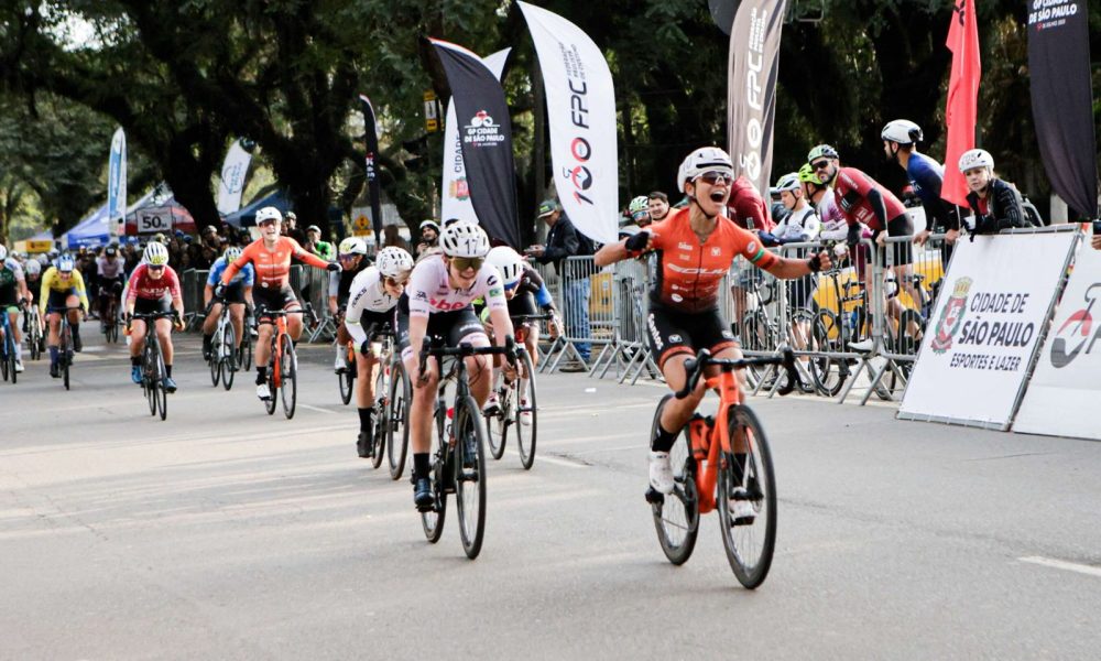 Luiz Fernando Almeida Thayná de Lima GP Cidade de São Paulo de Ciclismo