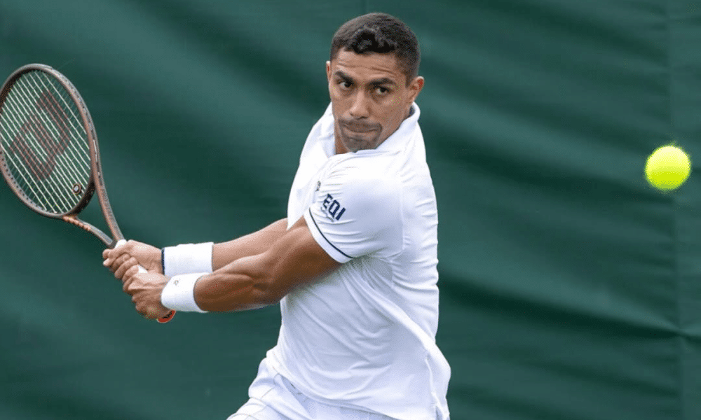 Thiago Monteiro no qualifying do ATP 250 de Bastad