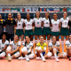 Universíade - jogadoras do brasil comemoram ponto no vôlei feminino