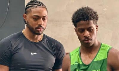 Basquete masculino do Brasil em preparação para a AmeriCup