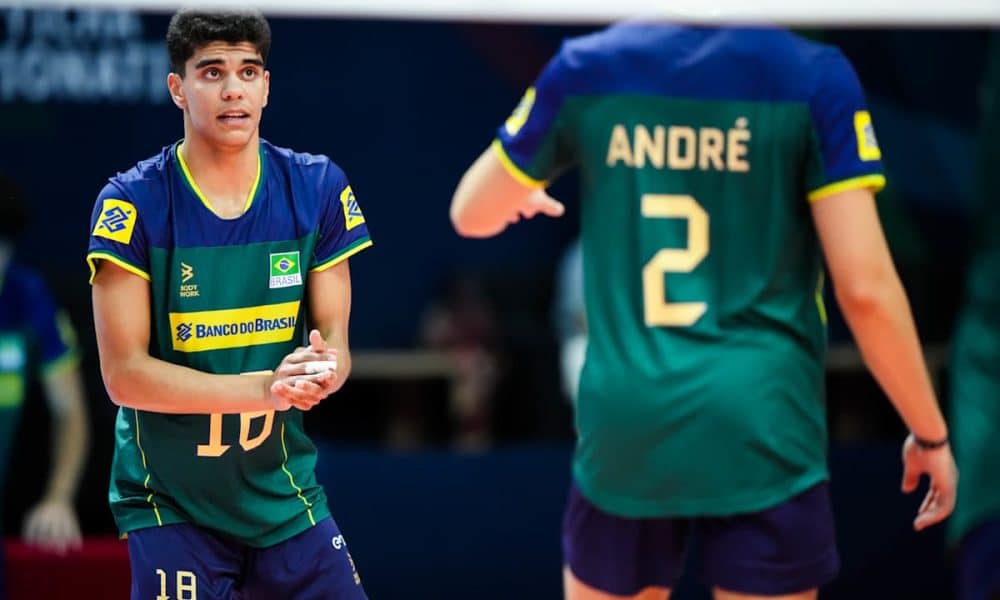 Brasil na briga pelo nono lugar do Mundial Sub-19 de vôlei masculino