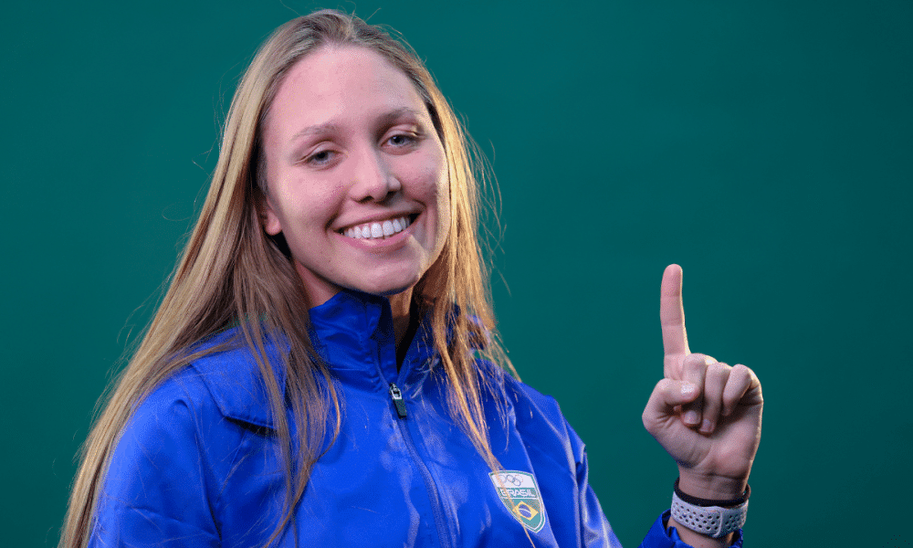 Cibelle Jungblut é ouro na maratona aquática do Pan Júnior