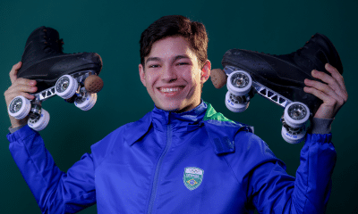 Erik Medziu - Patinação artística - Jogos Pan-Americanos Júnior de Assunção