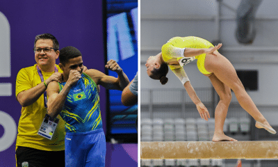 pedro henrique, isabel aguilar, ginástica artística, assunção, pan