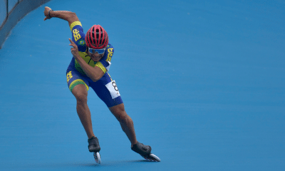Guilherme Rocha, patinação velocidade, assunção, pan júnior