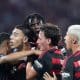 Na imagem, time sub-20 do Flamengo comemorando gol.