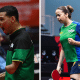 Gabriel Antunes e Lethicia Lacerda, tênnis de mesa