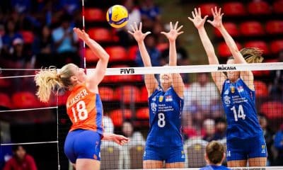 Holanda eliminou a Sérvia e está nas quartas de final do Mundial de vôlei feminino