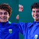 Lucas Fonseca da Fórmula Kite e Gustavo Kiessling da Classe ILCA 7