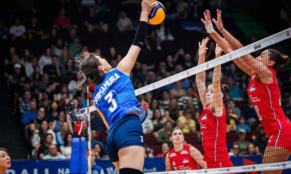 Japão e Sérvia vão protagonizar a disputa pelo primeiro lugar do Grupo H do Mundial de vôlei feminino