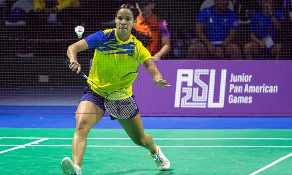 Juliana Viana é um dos destaques da agenda desta quarta-feira com a chance de ganhar duas medalhas de ouro no badminton nos Jogos Pan-Americanos Júnior
