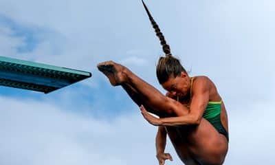 Luana Lira no Mundial de Esportes Aquáticos no saltos ornamentais