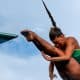 Luana Lira no Mundial de Esportes Aquáticos no saltos ornamentais