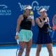 Luisa Stefani e Timea Babos foram eliminadas na segunda rodada do WTA 1000 de Cincinnati