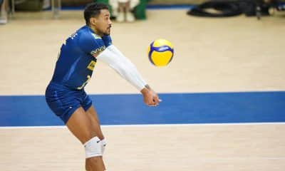 Maique entrou na seleção da VNL como melhor líbero