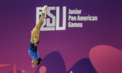 Maria Luiza Marcante - ginásitca de trampolim dos jogos Pan-Americanos Júnior de Assunção