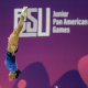 Maria Luiza Marcante - ginásitca de trampolim dos jogos Pan-Americanos Júnior de Assunção