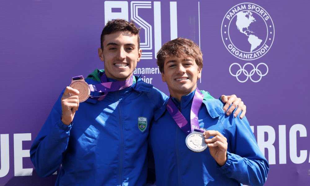 Matheus Melecchi e Leonardo Brandt fazem dobradinha no Pan Júnior