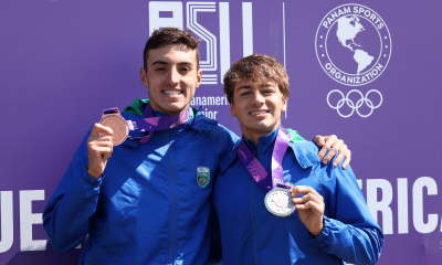 Matheus Melecchi e Leonardo Brandt fazem dobradinha no Pan Júnior