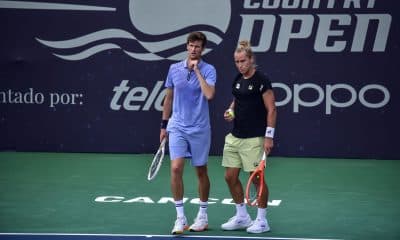 Rafael Matos tenista brasileiro na final do Challenger de Cancún (Foto: Cancún Open)