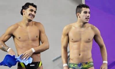 Miguel Cardoso e Caio Dalmaso ficam em quarto na plataforma de 10m sincronizada