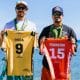 Yago Dora e Ítalo Ferreira na espera do começo do Mundial de Surfe
