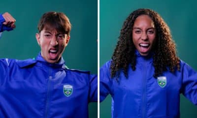 Nado artístico- Bernardo Barreto e Eduarda Mattos são bronze no dueto misto
