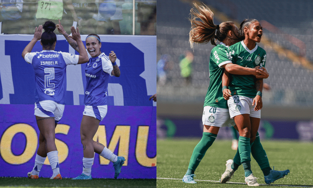 Palmeiras e Cruzeiro fazem dever de casa e vão às semifinais do Brasileirão Feminino
