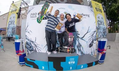 Pódio Masculino do Street na Suécia com dois brasileiros