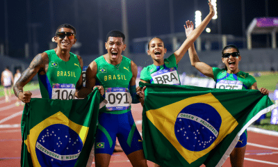 Revezamento 4x400m - Jogos Pan-Americanos Júnior de Assunção