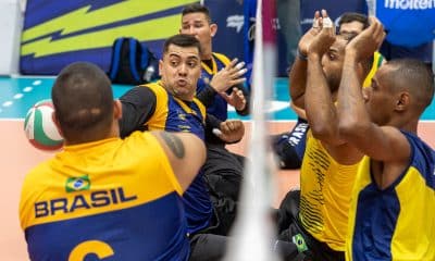 Brasil na Copa América de Vôlei Sentado (Foto: Alessandra Cabral/CPB)