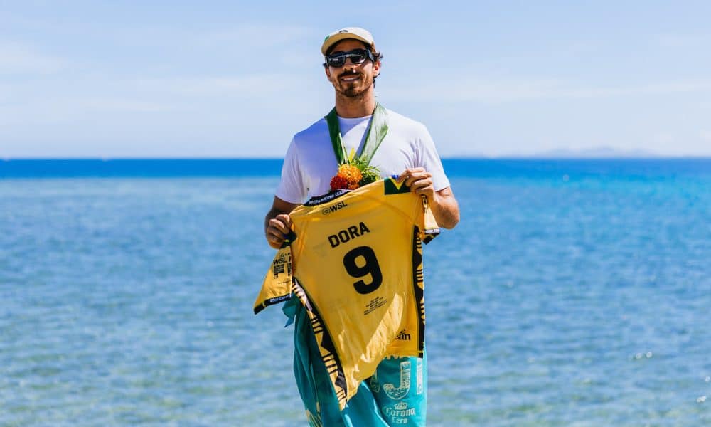 Yago Dora chega como primeiro colocado do ranking ao WSL Finals e busca título da Liga Mundial de Surfe