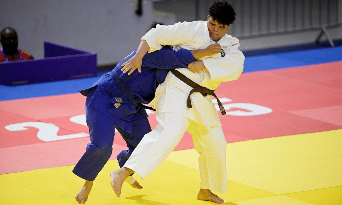 Ana Soares luta contra JUDOCA dominicana nos Jogos Pan-Americanos Júnior Assunção-2025