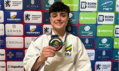 Arthur Bonato campeão mundial cadete de judô medalha de ouro medalha de prata vice-campeão mundial cadete de judô