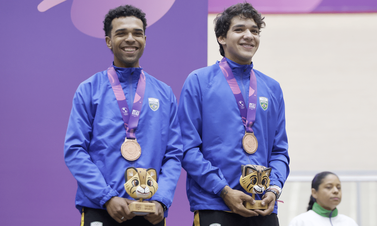 Pedro Freitas e Luan Rodrigues nos Jogos Pan-Americanos Júnior Assunção-2025
