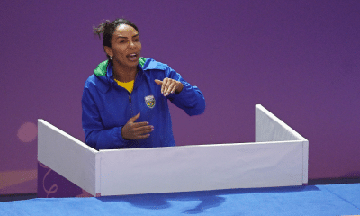 Érika Miranda como treinadora nos Jogos Pan-Americanos Júnior Assunção-2025