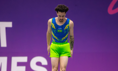 Gabriel Sousa Gabriel Ferreira ginástica trampolim trampolim sincronizado Jogos Pan-Americanos Júnior de Assunção 2025