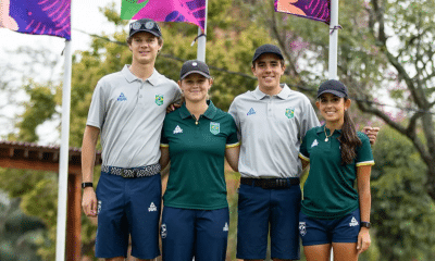 Delegação brasileira júnior de Golfe no Pan Júnior 2025