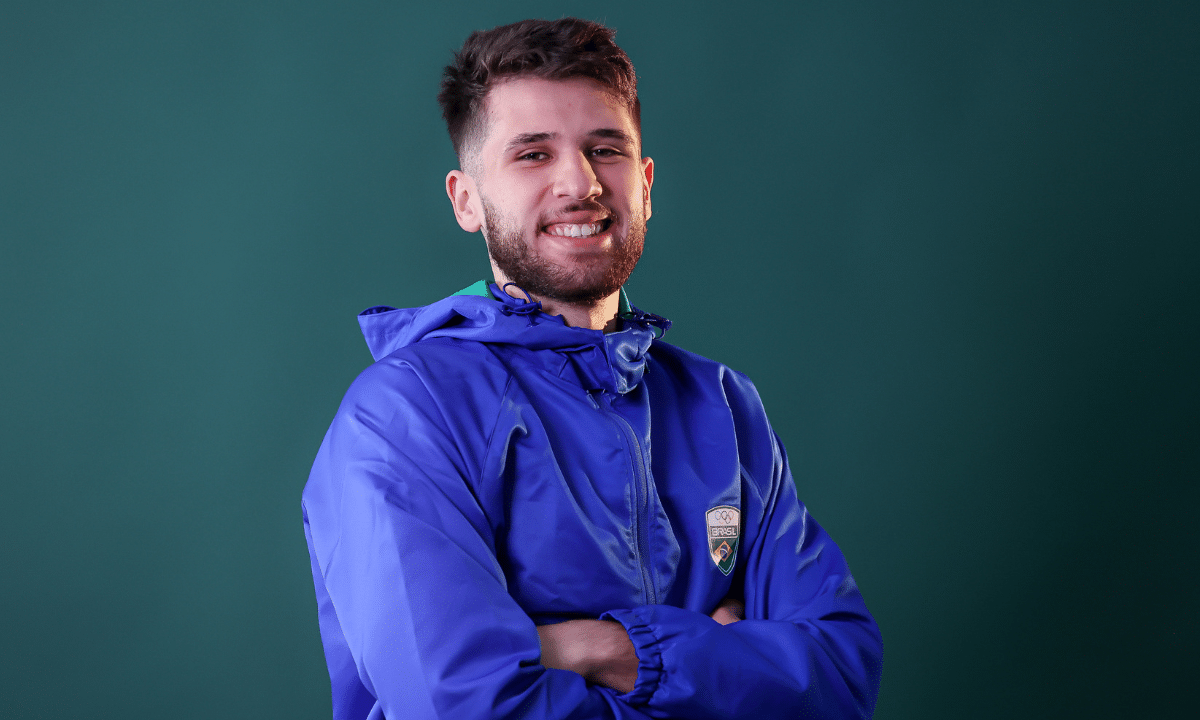 Guilherme Maia, goleiro do brasil no handebol dos Jogos Pan-Americanos Júnior Assunção-2025