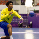 Mikael. da seleção brasileira junior de handebol