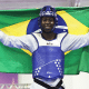 Henrique Marques, do taekwondo com ouro nos Jogos Pan-Americanos Júnior Assunção-2025 mundial de taekwondo medalha de prata