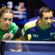 Hugo Calderano Bruna Takahashi tênis de mesa dupla duplas mistas WTT Star Contender de Foz de Iguaçu pan-americano de tênis de mesa