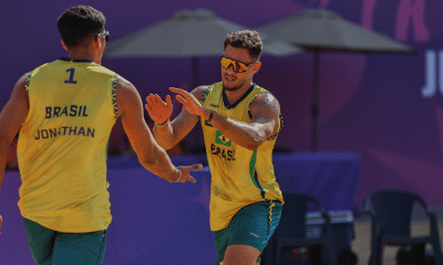 Isac/Jonathan Isac Jonathan vôlei de praia jogos pan-americanos júnior assunção 2025 brasil
