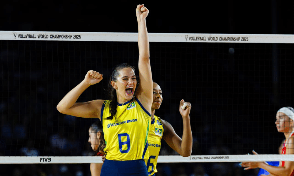 Julia Kudiess Brasil Mundial de Vôlei Feminino porto rico