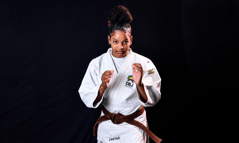 Laryssa Fonseca medalha de bronze campeã mundial cadete de judô