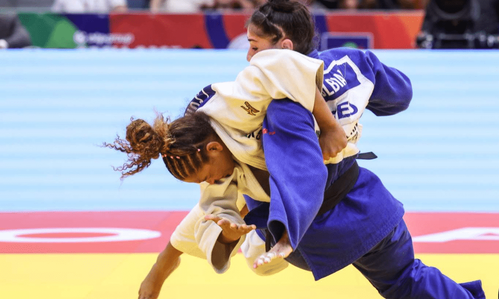 Laryssa Fonseca medalha de bronze campeã mundial cadete de judô