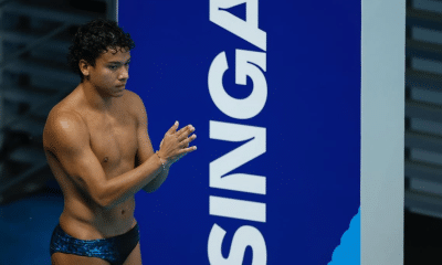 Rafael Max dos saltos ornamentais do pan júnior