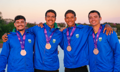 Bronze Brasil Quatro Sem do remo em Assunção 2025