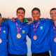 Bronze Brasil Quatro Sem do remo em Assunção 2025
