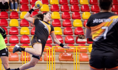 Atleta do São Caetano de handebol feminino